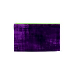 Background Wallpaper Paint Lines Cosmetic Bag (xs) by Amaryn4rt