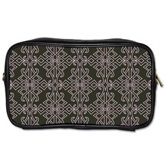 Line Geometry Pattern Geometric Toiletries Bags 2-side by Amaryn4rt