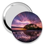 Landscape Reflection Waves Ripples 3  Handbag Mirrors Front