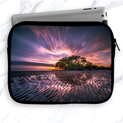 Landscape Reflection Waves Ripples Apple Ipad 2/3/4 Zipper Cases by Amaryn4rt