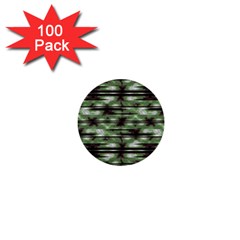 Stripes Camo Pattern Print 1  Mini Buttons (100 Pack)  by dflcprints