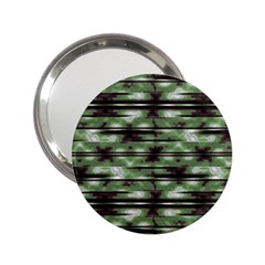 Stripes Camo Pattern Print 2 25  Handbag Mirrors by dflcprints