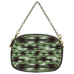 Stripes Camo Pattern Print Chain Purses (one Side)  by dflcprints