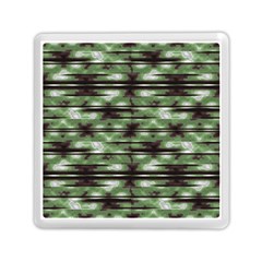 Stripes Camo Pattern Print Memory Card Reader (square)  by dflcprints