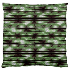 Stripes Camo Pattern Print Standard Flano Cushion Case (one Side) by dflcprints