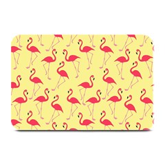 Flamingo Pattern Plate Mats by Valentinaart