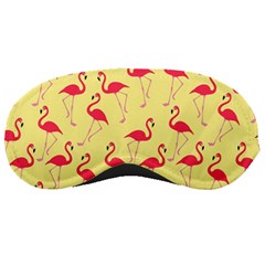 Flamingo Pattern Sleeping Masks by Valentinaart