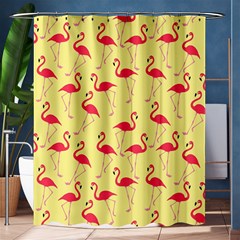 Flamingo Pattern Shower Curtain 60  X 72  (medium)  by Valentinaart