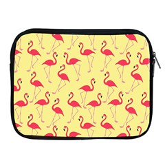 Flamingo Pattern Apple Ipad 2/3/4 Zipper Cases by Valentinaart