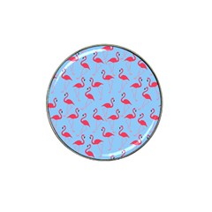 Flamingo Pattern Hat Clip Ball Marker by Valentinaart