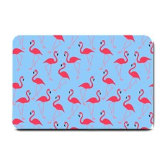 Flamingo Pattern Small Doormat  by Valentinaart