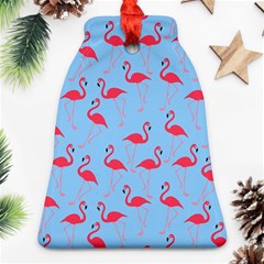 Flamingo Pattern Ornament (bell) by Valentinaart