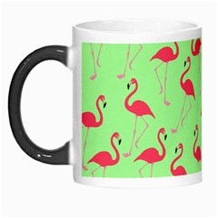 Flamingo Pattern Morph Mugs by Valentinaart