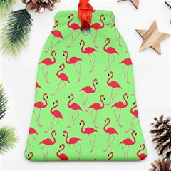 Flamingo Pattern Ornament (bell) by Valentinaart