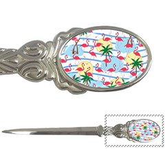 Flamingo Pattern Letter Openers