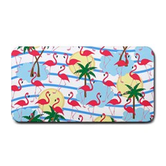 Flamingo Pattern Medium Bar Mats by Valentinaart