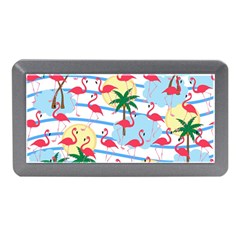 Flamingo Pattern Memory Card Reader (mini) by Valentinaart