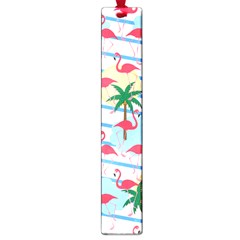 Flamingo Pattern Large Book Marks by Valentinaart