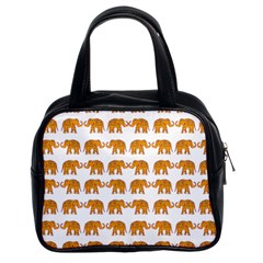 Indian Elephant  Classic Handbags (2 Sides) by Valentinaart