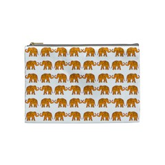 Indian Elephant  Cosmetic Bag (medium)  by Valentinaart