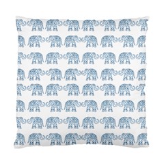 Indian Elephant  Standard Cushion Case (one Side) by Valentinaart