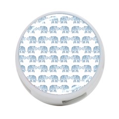 Indian Elephant  4-port Usb Hub (two Sides)  by Valentinaart