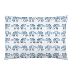 Indian Elephant  Pillow Case (two Sides) by Valentinaart