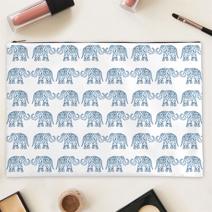 Indian elephant  Cosmetic Bag (XXL) 