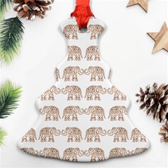 Indian Elephant Ornament (christmas Tree)  by Valentinaart