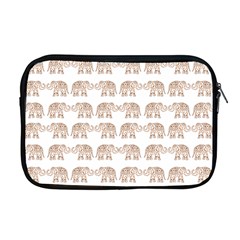 Indian Elephant Apple Macbook Pro 17  Zipper Case by Valentinaart