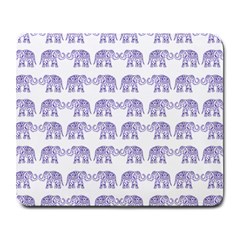 Indian Elephant Pattern Large Mousepads by Valentinaart