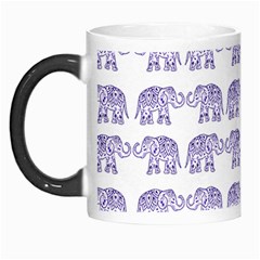 Indian Elephant Pattern Morph Mugs by Valentinaart