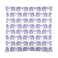 Indian Elephant Pattern Standard Cushion Case (two Sides) by Valentinaart