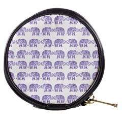 Indian Elephant Pattern Mini Makeup Bags by Valentinaart