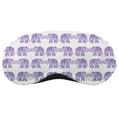 Indian Elephant Pattern Sleeping Masks by Valentinaart