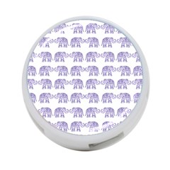 Indian Elephant Pattern 4-port Usb Hub (one Side) by Valentinaart