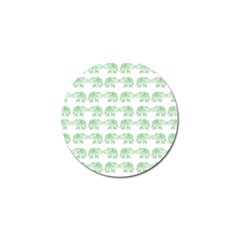 Indian Elephant Pattern Golf Ball Marker by Valentinaart