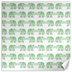 Indian Elephant Pattern Canvas 12  X 12  