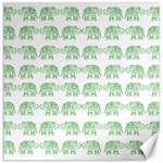 Indian elephant pattern Canvas 20  x 20   19 x19.27  Canvas - 1