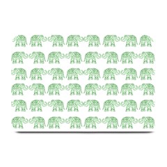 Indian Elephant Pattern Plate Mats by Valentinaart