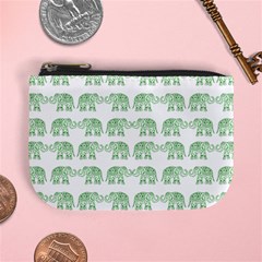 Indian Elephant Pattern Mini Coin Purses by Valentinaart