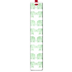 Indian Elephant Pattern Large Book Marks by Valentinaart