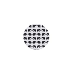 Indian Elephant Pattern 1  Mini Magnets by Valentinaart