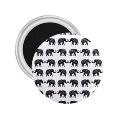 Indian Elephant Pattern 2 25  Magnets by Valentinaart