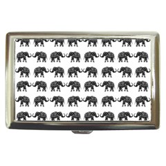 Indian Elephant Pattern Cigarette Money Cases by Valentinaart