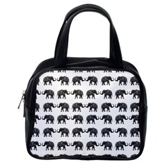 Indian Elephant Pattern Classic Handbags (one Side) by Valentinaart