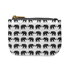 Indian Elephant Pattern Mini Coin Purses by Valentinaart