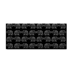 Indian Elephant Pattern Cosmetic Storage Cases by Valentinaart