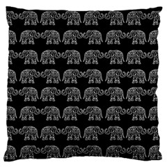 Indian Elephant Pattern Standard Flano Cushion Case (one Side) by Valentinaart