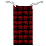 Indian elephant pattern Jewelry Bag Front